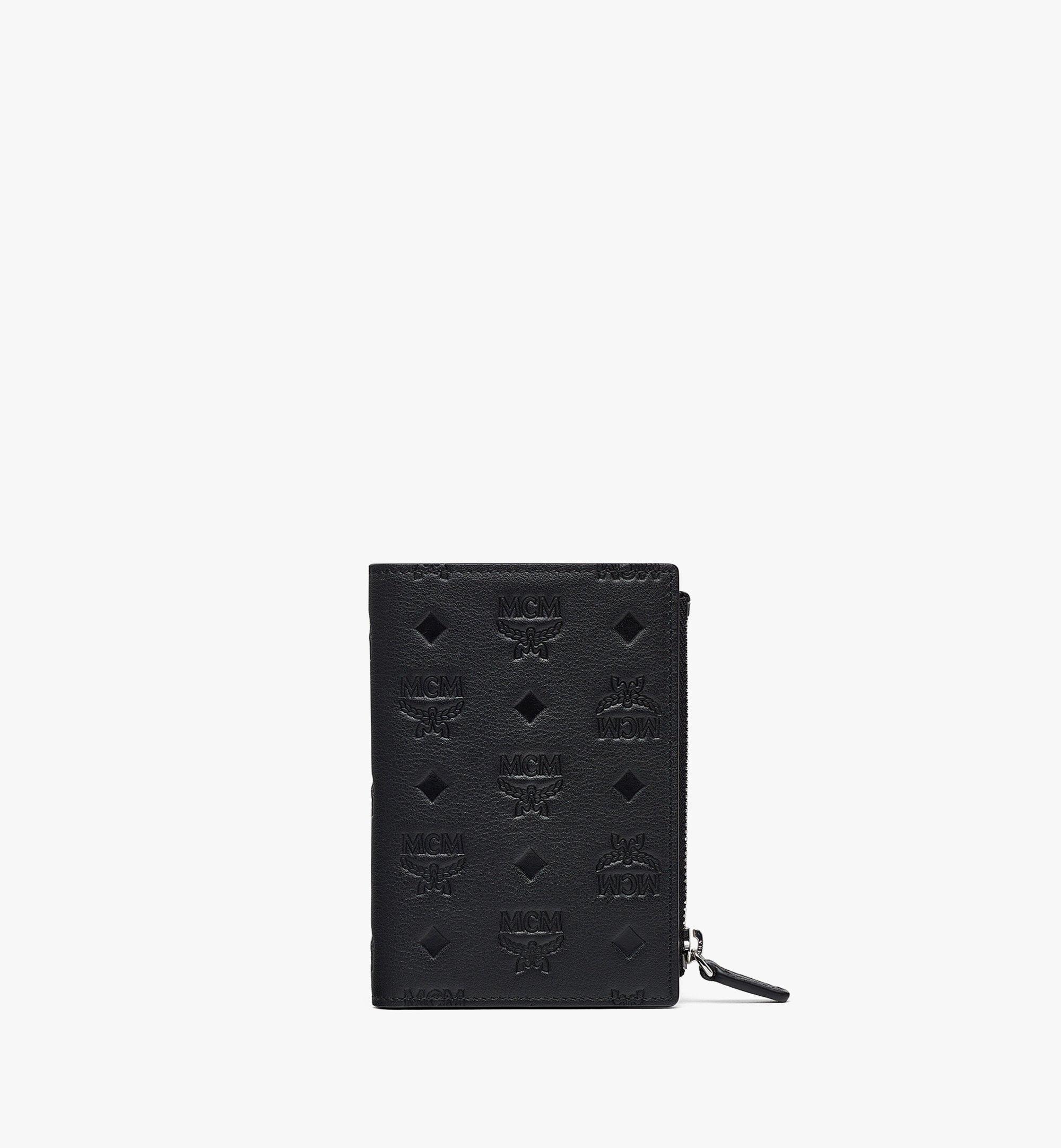 Aren 모노그램 레더 2단 카드 지갑 1